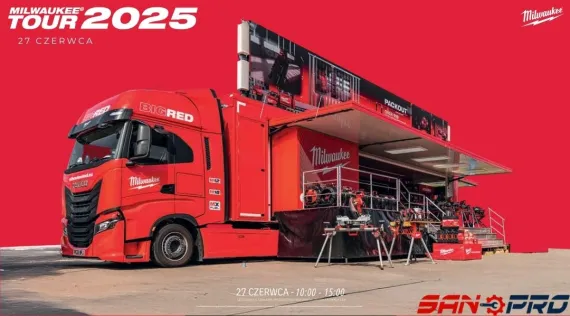 MILWAUKEE TOUR 2025 - Zapraszamy na wydarzenie!